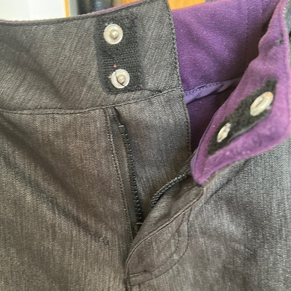 Aperture Women’s Snow/Snowboard Pants‎ Charcoal Gray S - Picture 10 of 14